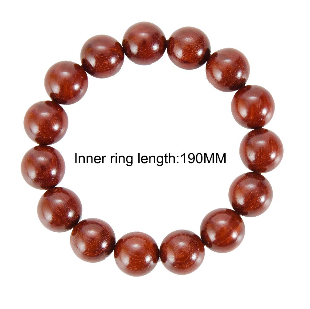 15mm 15 beads Rosewood