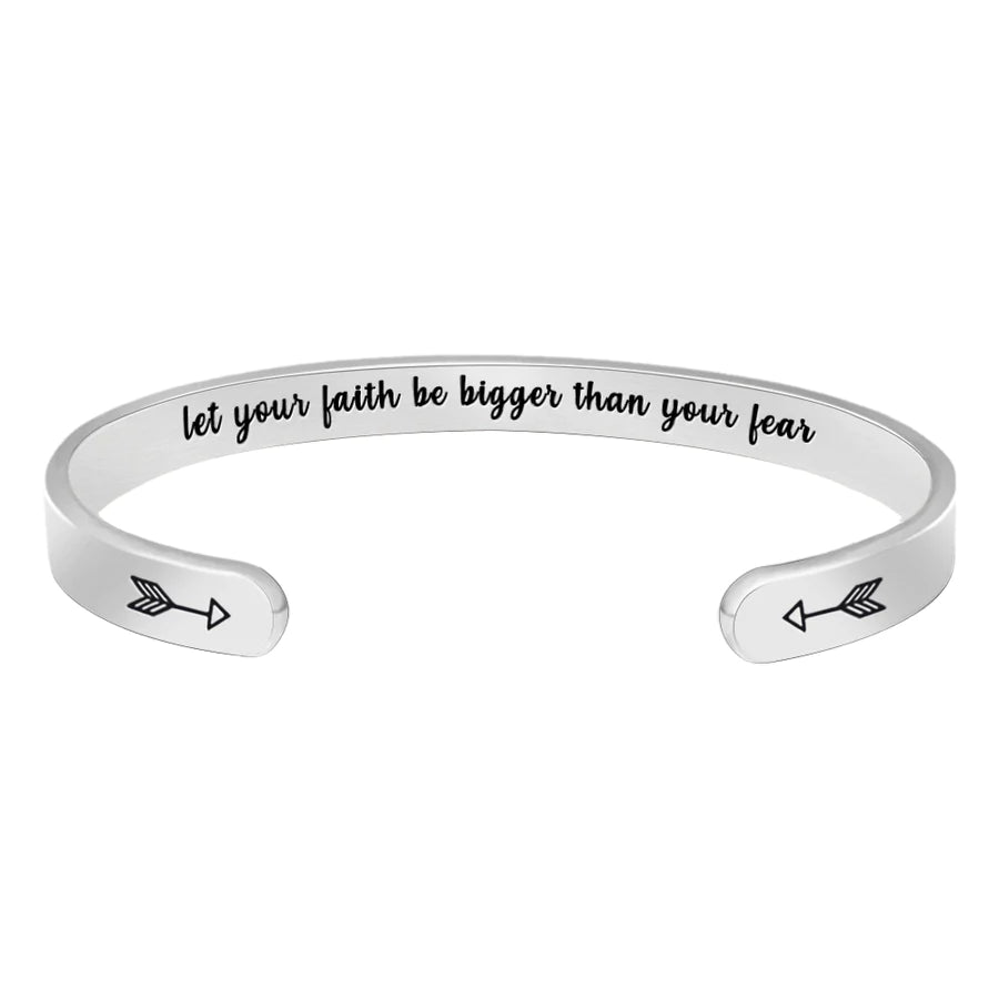 let your faith be bigger than your fear