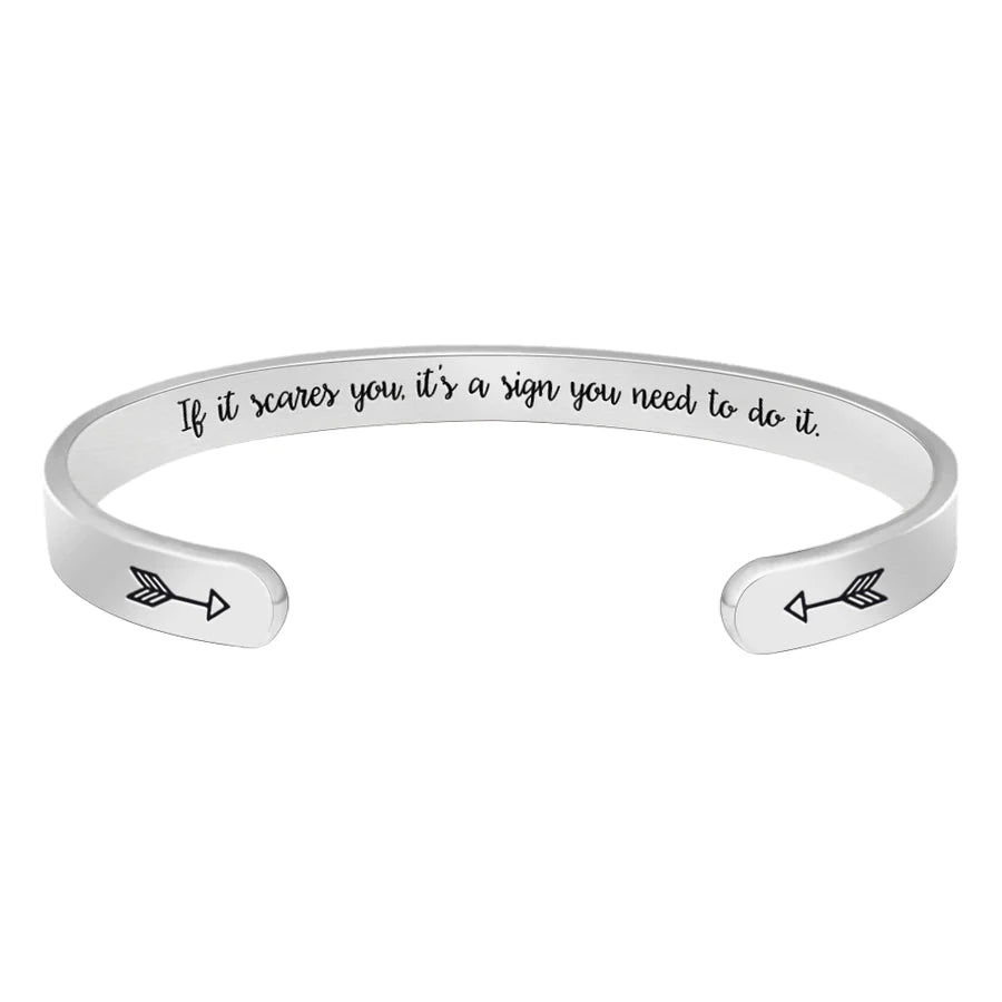 If it scares you it's a sign you need to do it