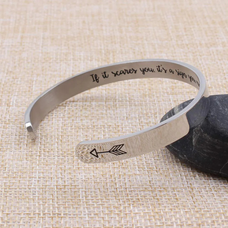 If it scares you it's a sign you need to do it