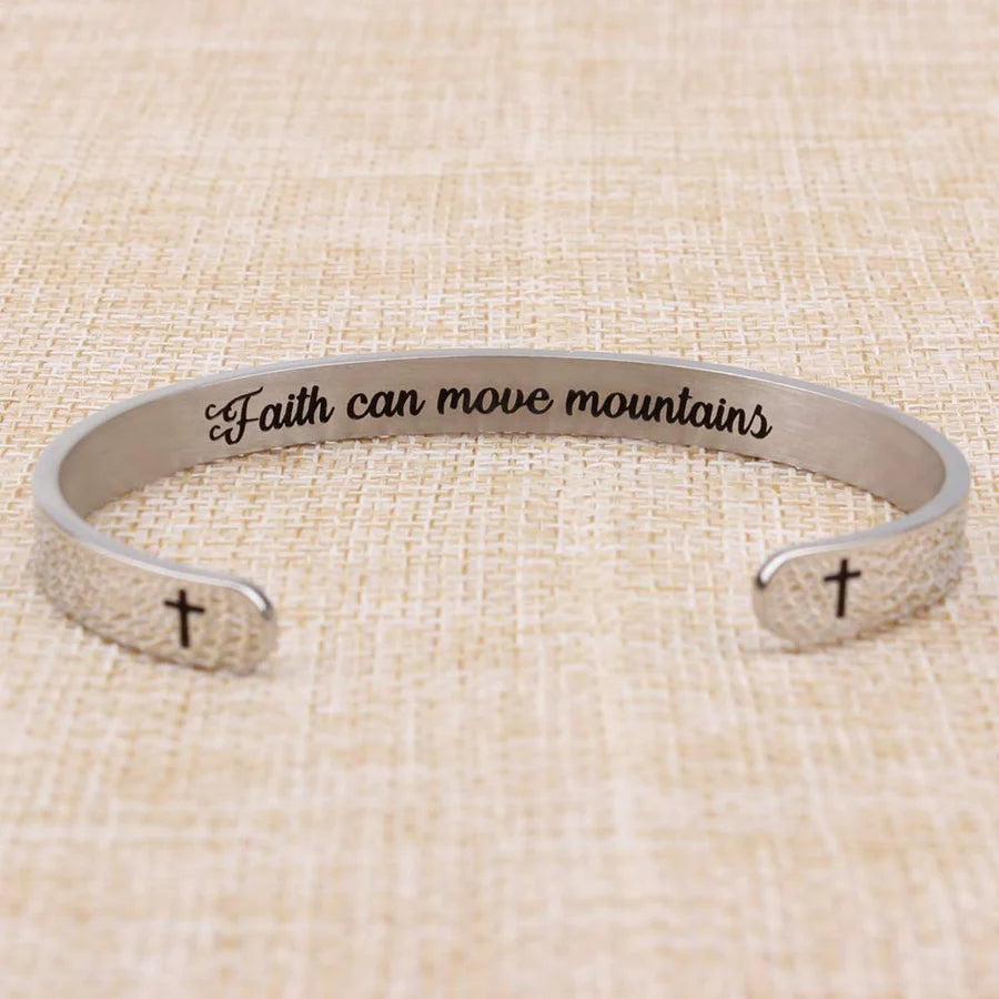 Faith can move mountains