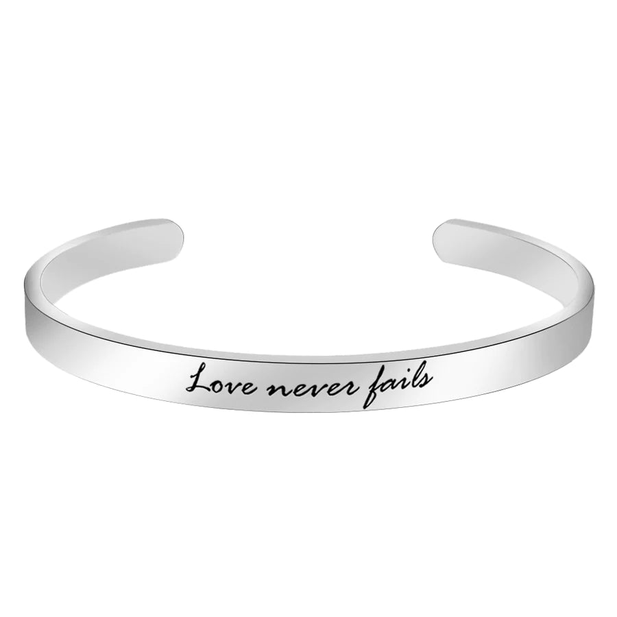 Love never fails