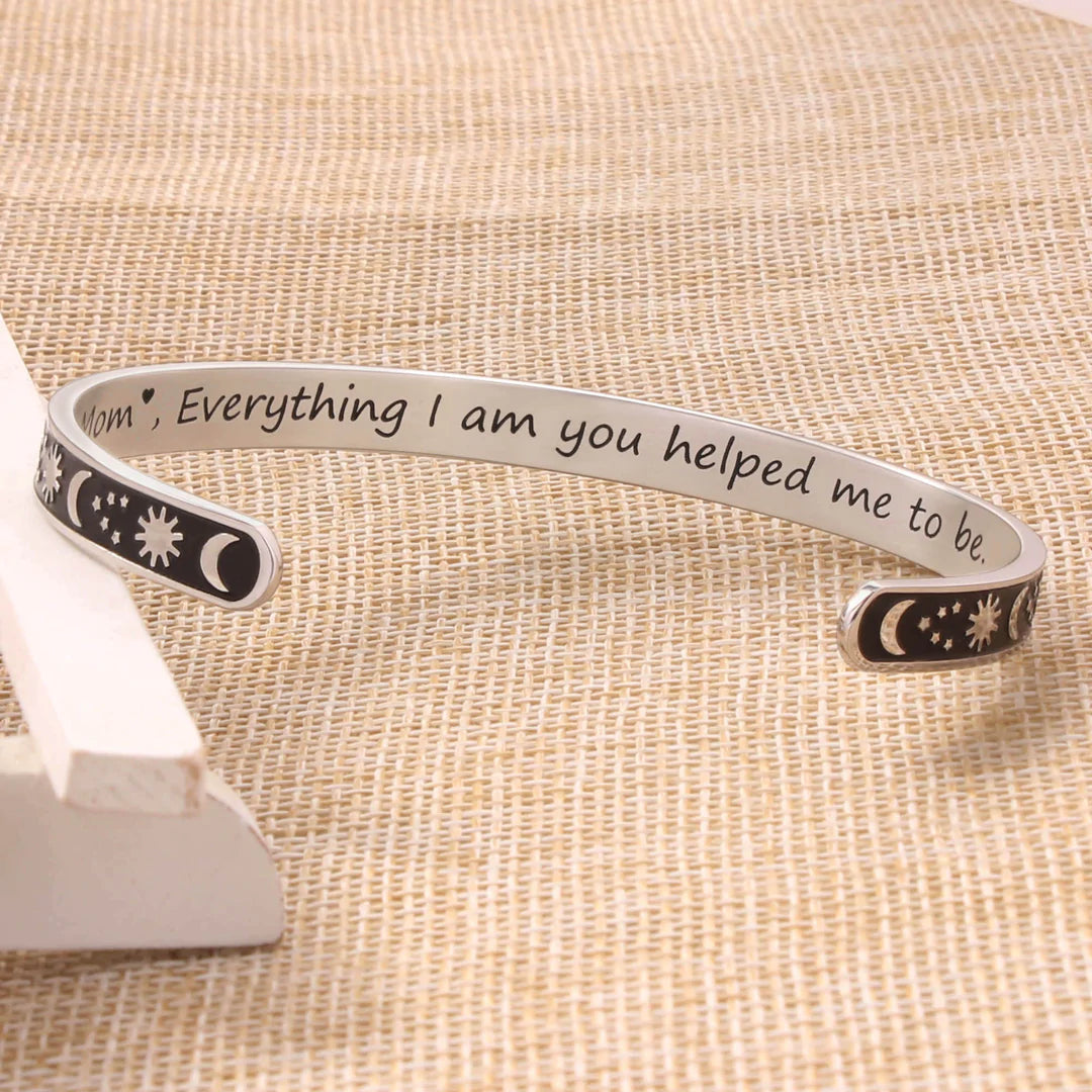 Everything i am you helped me to be