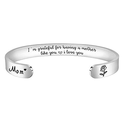 I'm grateful having a mother like you I like you