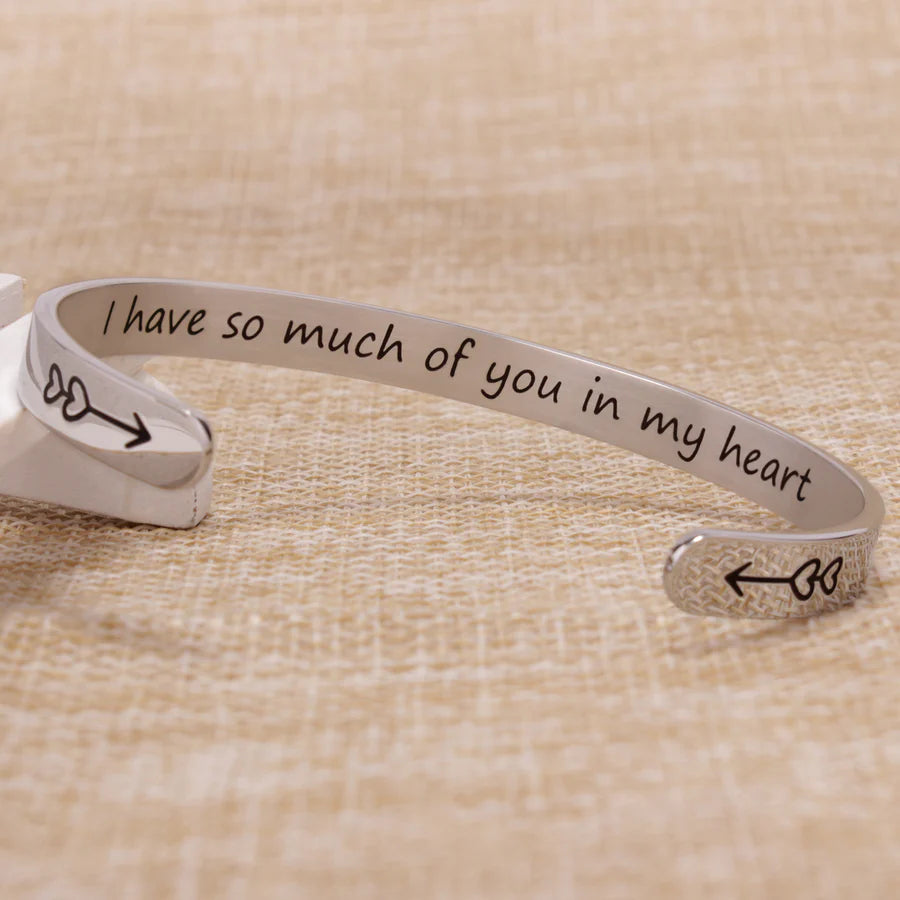 I have so much of you in my heart.