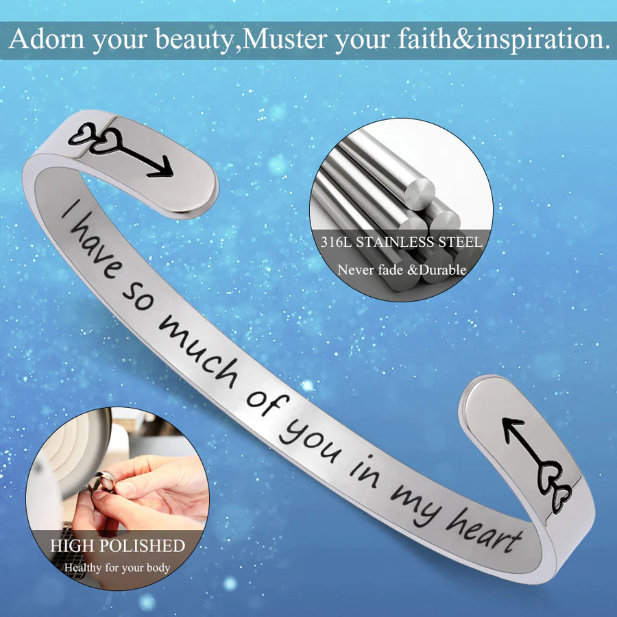 I have so much of you in my heart.