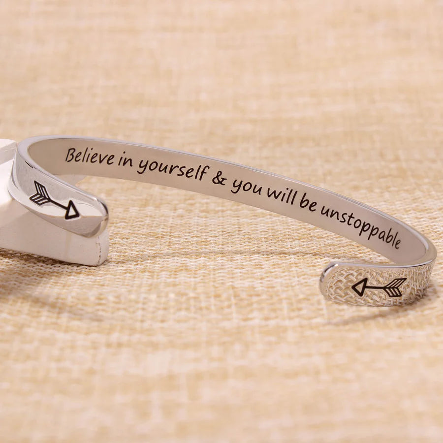 Believe in yourself& you will be unstoppable.