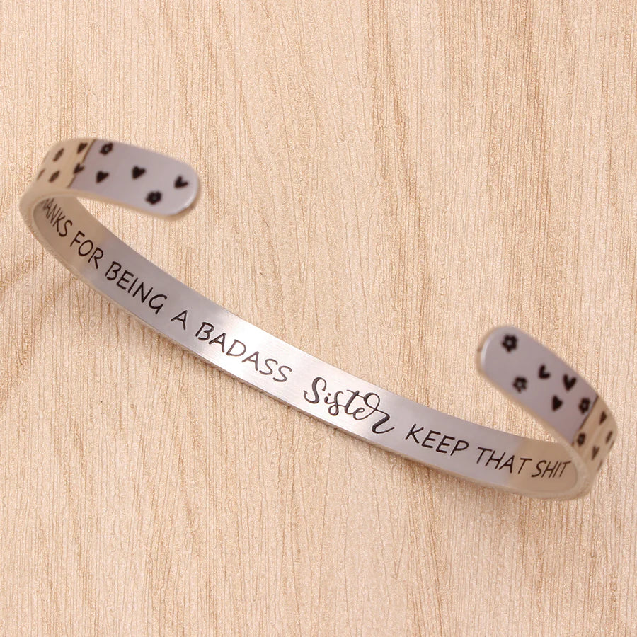 Thanks for being a bad*ss sister keep that shit up