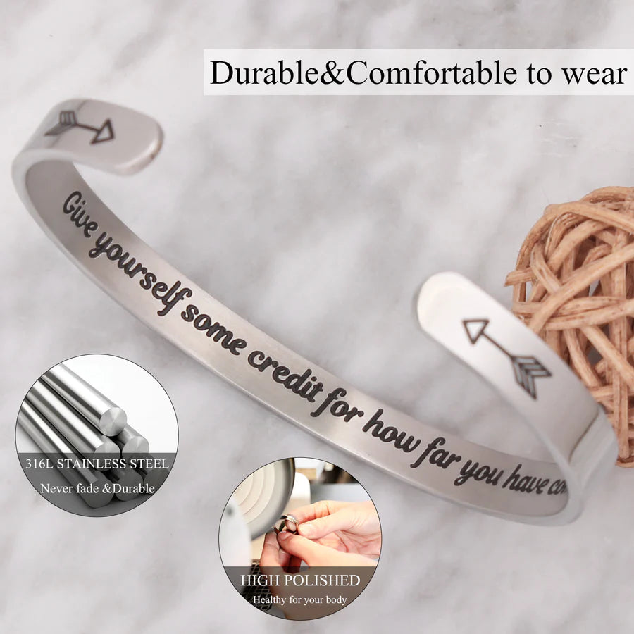 Give yourself some credit for how far you have come