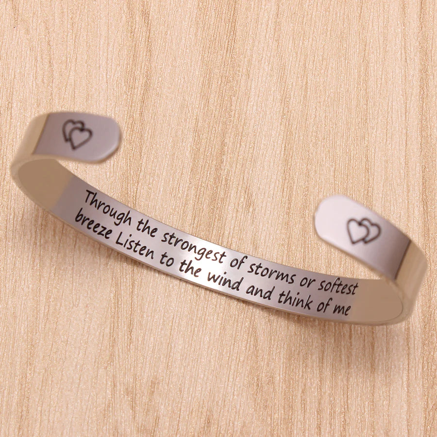 Through the strongest of storms or softest breeze ....