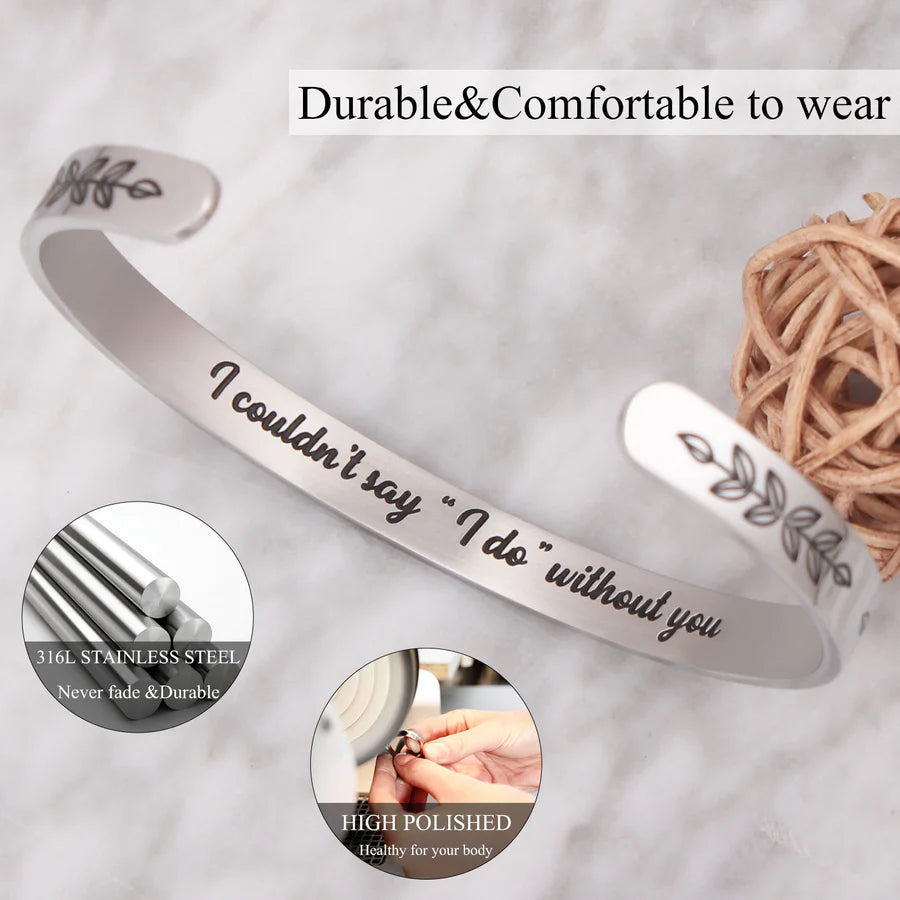 I couldn't say I do without you