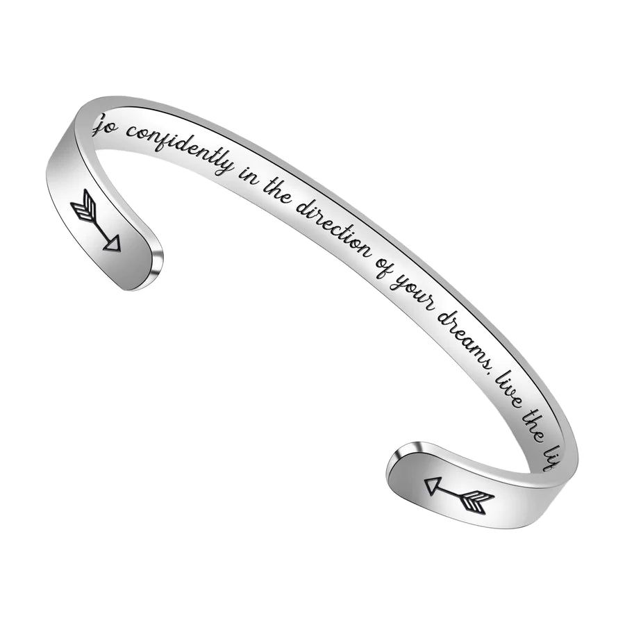 go confidently in the direction...