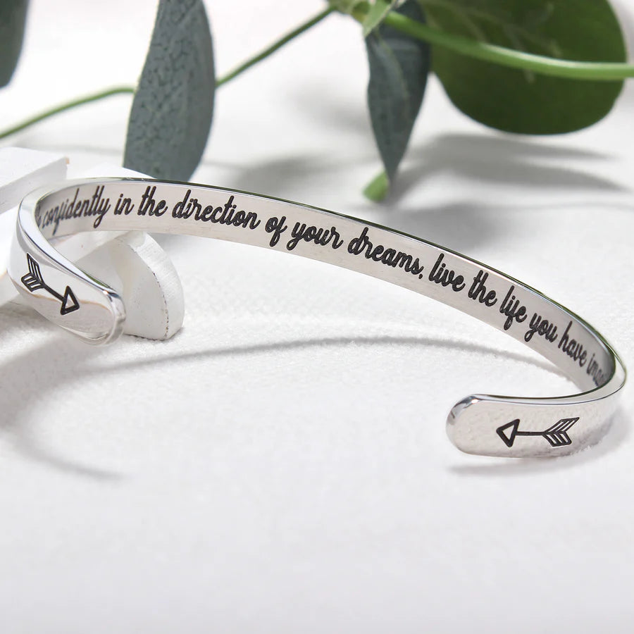 go confidently in the direction...