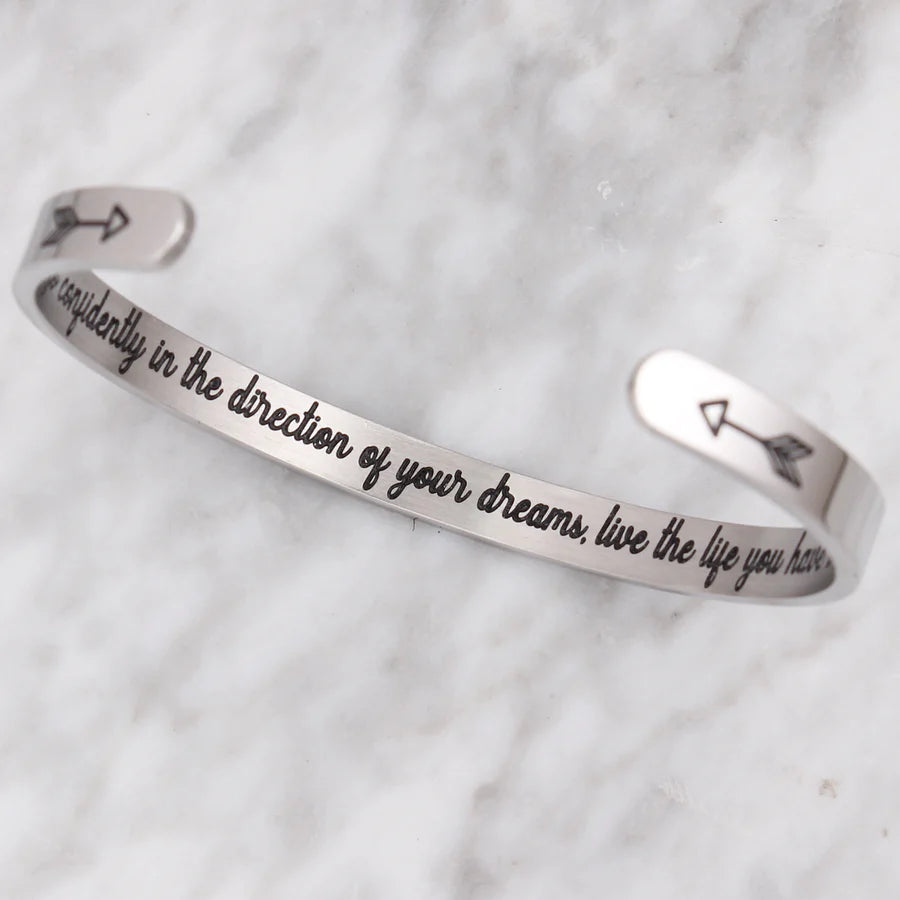 go confidently in the direction...