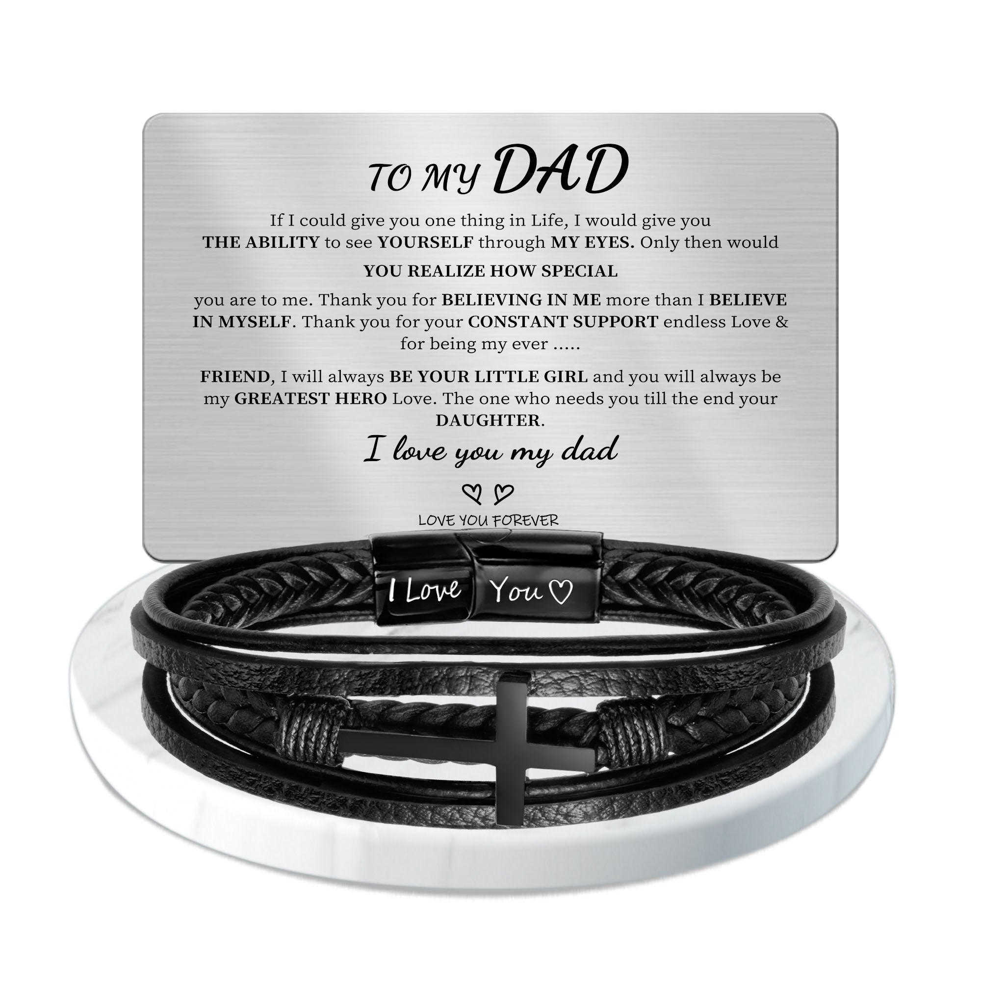 3 / To Dad / 7.5 inch
