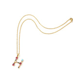 Initial Necklaces for Women 14K Gold Plated Letter Choker Necklaces Gold Jewelry Valentine's Day Gifts for Women Girl