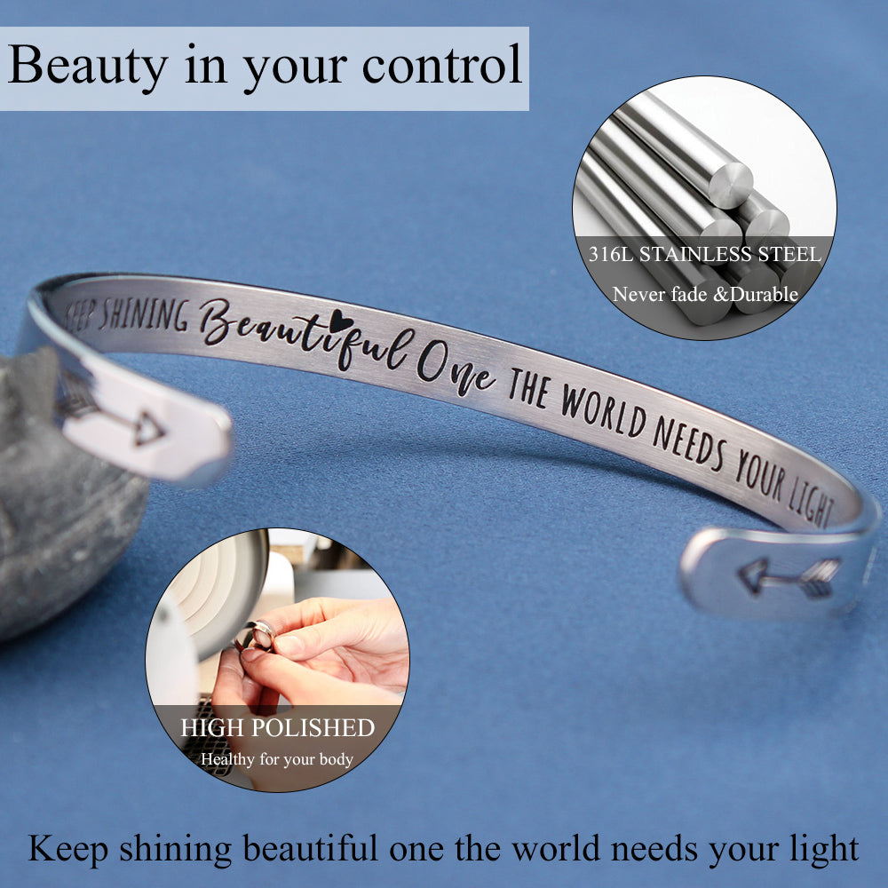keep shining beautiful one the world need your light