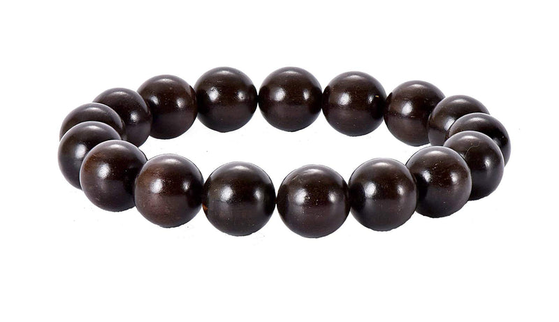 12mm 17 beads ebony
