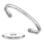 A sister is God's way of making sure we never walk alone