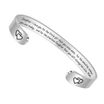Cuff Bracelets for Women Inspirational Gifts for Teenage Girls