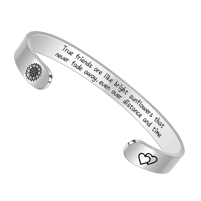 Cuff Bracelets for Women Inspirational Gifts for Teenage Girls