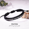 Inspirational Morse Code Bracelet for Women, Gift for Teen Girl, Gifts for Her Daughter Mother Aunt Wife Birthday/Thanksgiving/Christmas.