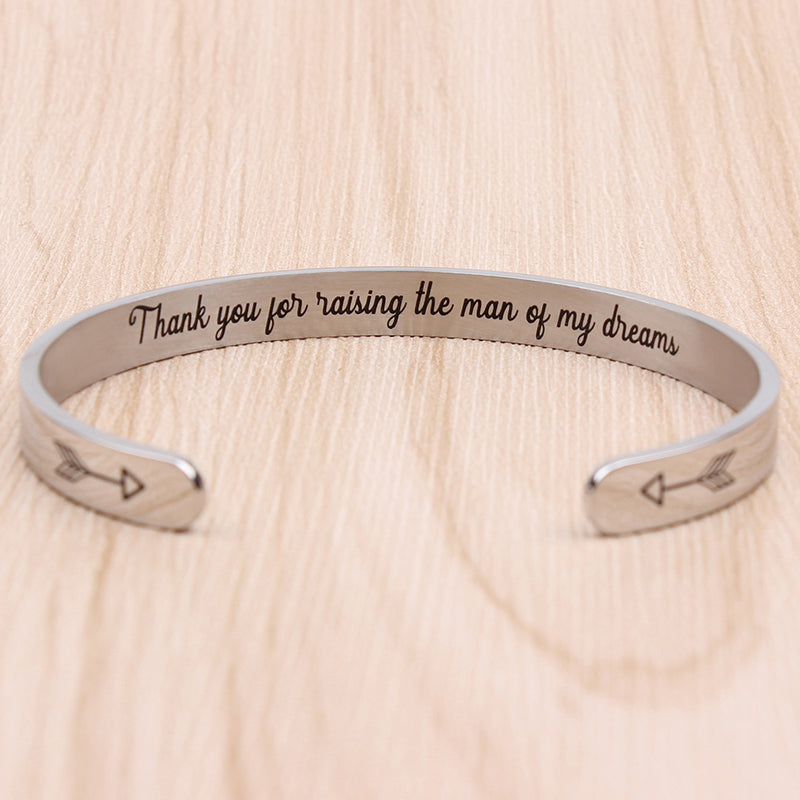 Thank you for raising the man of my dreams-silver