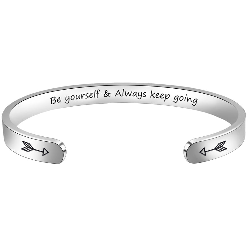 Be yourself&always keep going