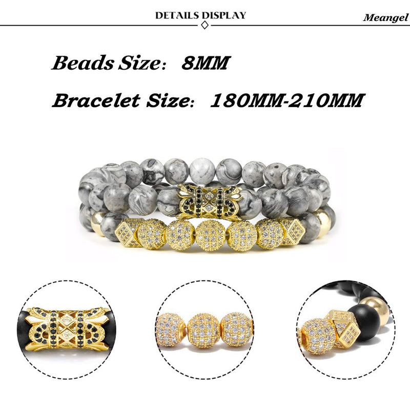 A-Gray-Gold Bracelet