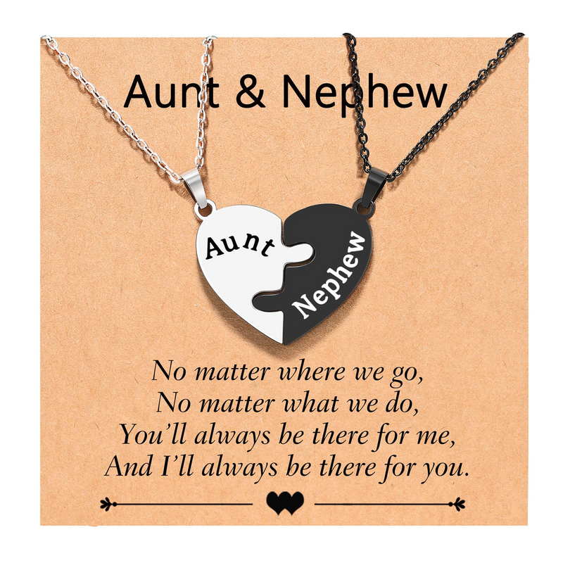 Aunt Nephew-White&Black