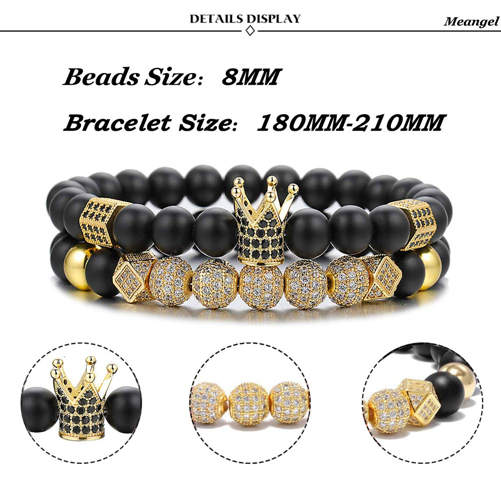 B-Gold Crown Bracelet