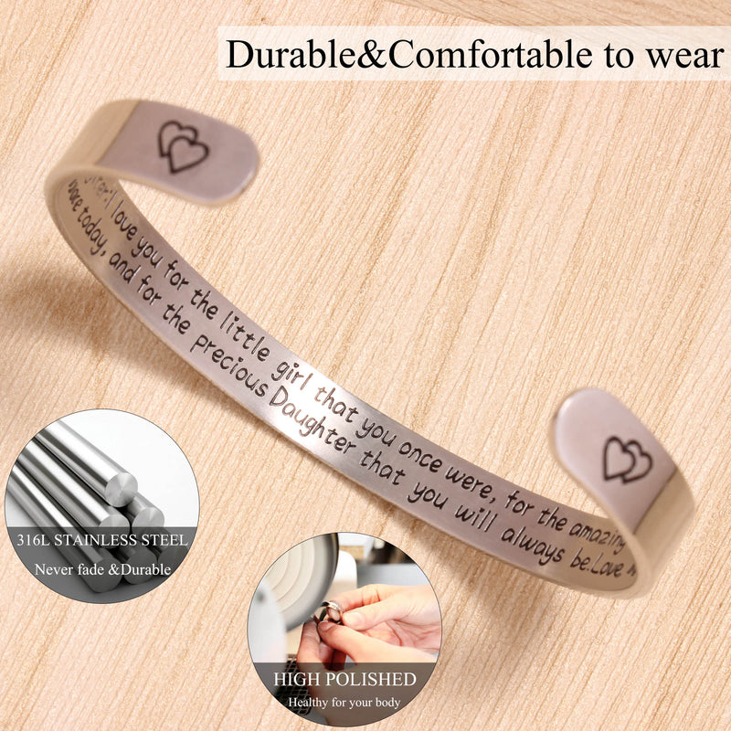 Cuff Bracelets for Women Inspirational Gifts for Teenage Girls