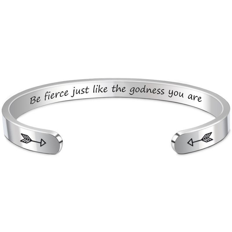 " Be fierce just like godness you are"