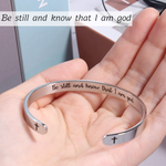 Be still and know that I am god