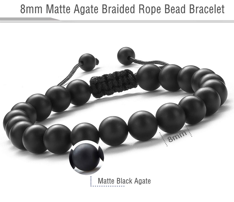 Black Matte Agate
