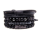 Black leather