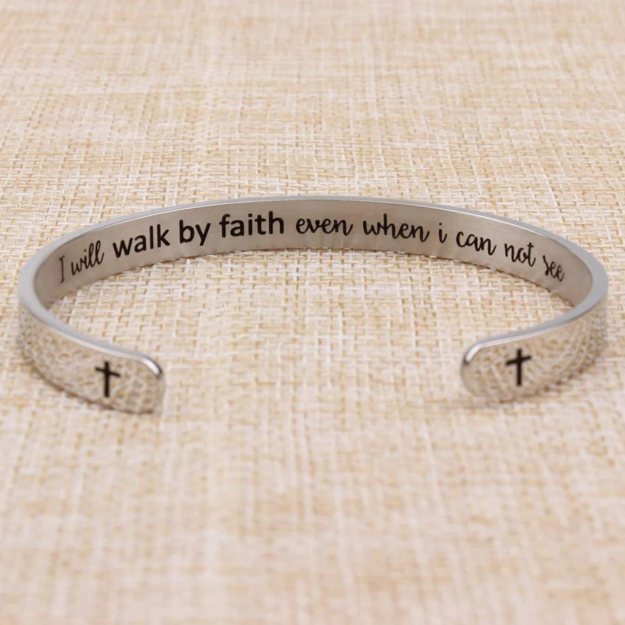 I will walk by faith even when i can not See