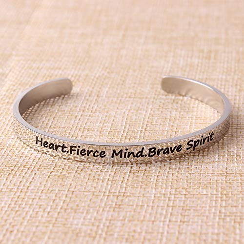 Heart fierce mind brave spirit