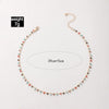 Gold+Colored round bead