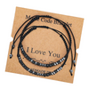 2PCS I Love You