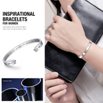 Keep taking time for your self ...-personalized bracelets for women