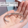 Let that shit go