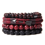 Red agate stone