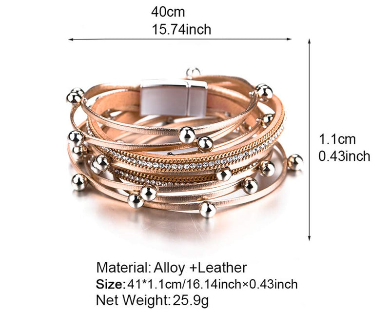 Beads Rose Gold