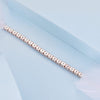 Square Clear-Rose Gold