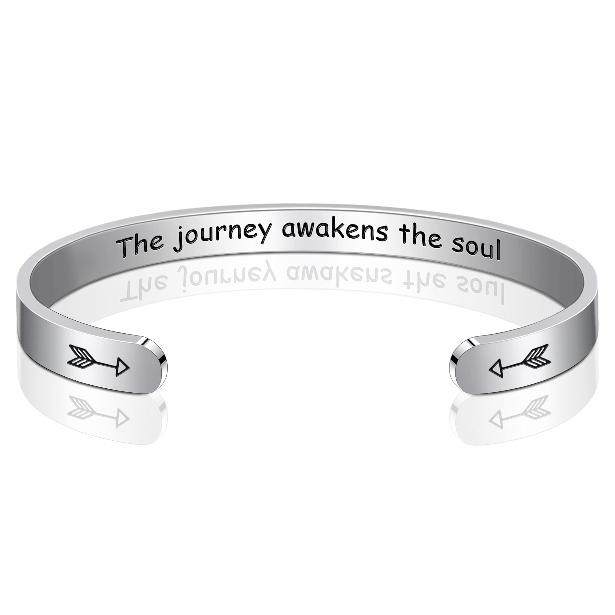 The journey awakens the soul