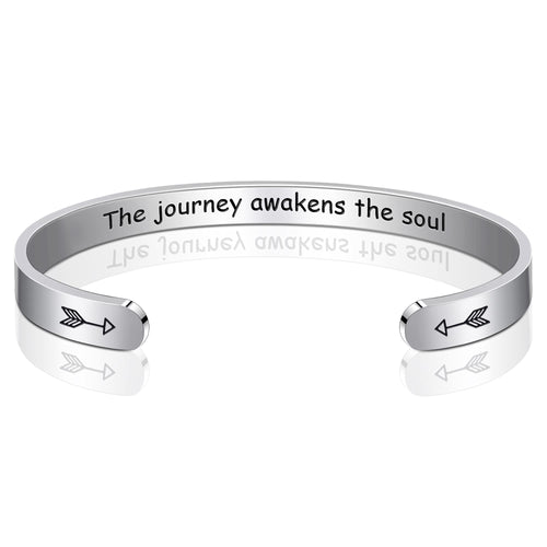 The journey awakens the soul