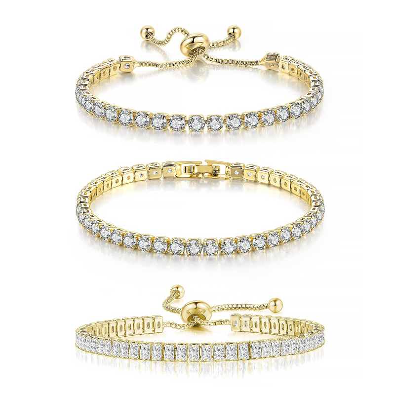 Yellow gold 7 Inches
