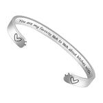 Cuff Bracelets for Women Inspirational Gifts for Teenage Girls