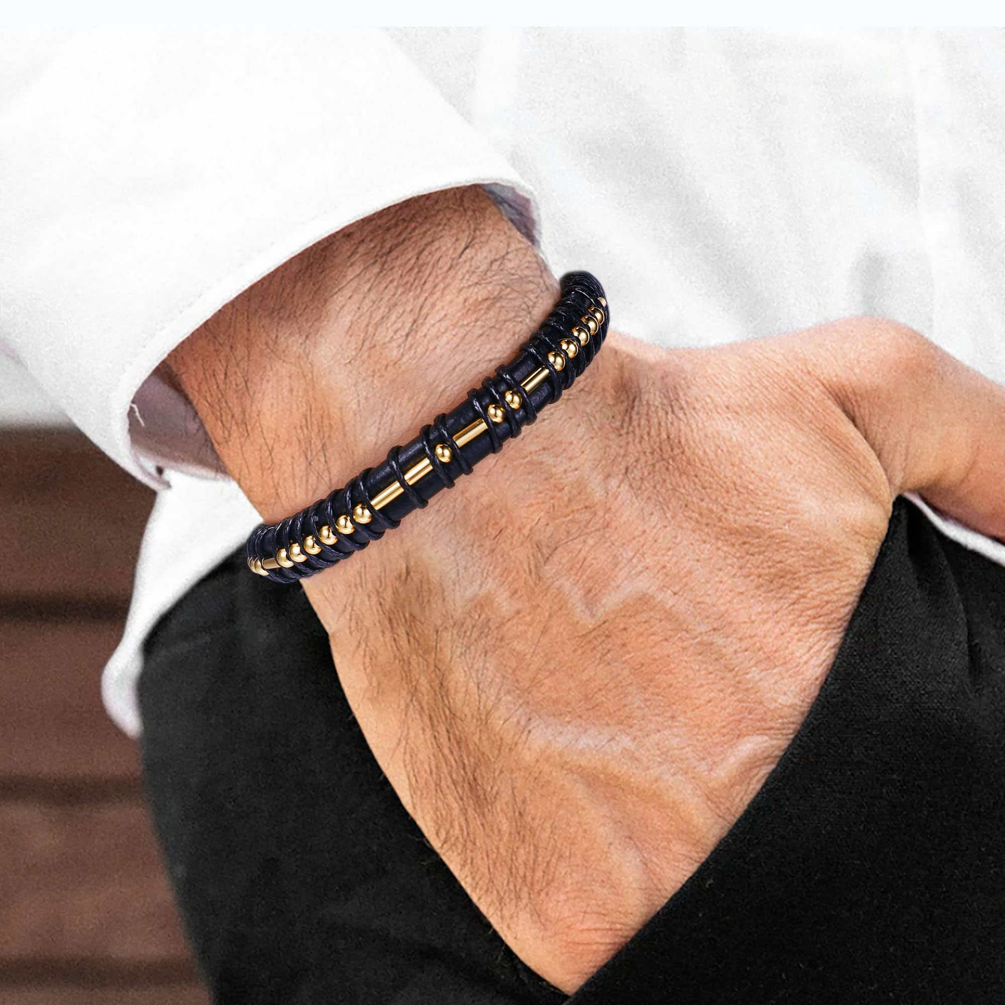 inspirational men bracelet set vogue genuine| Alibaba.com